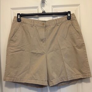 Ralph Lauren 2 Pair 16W Bermuda Shorts Khaki & White